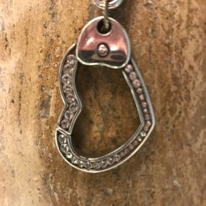 Brighton Rhinestone Heart Bracelet